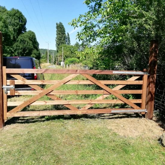 Pose d&rsquo;une barrière